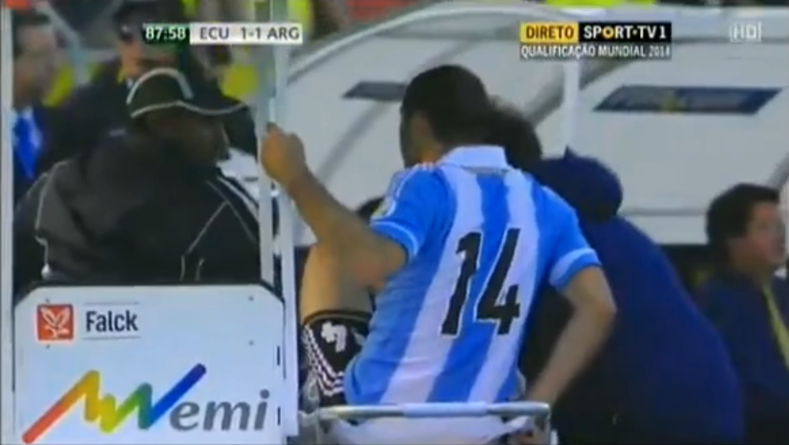 argentina, VM-kval, Utvisad, Ecuador, Javier Mascherano